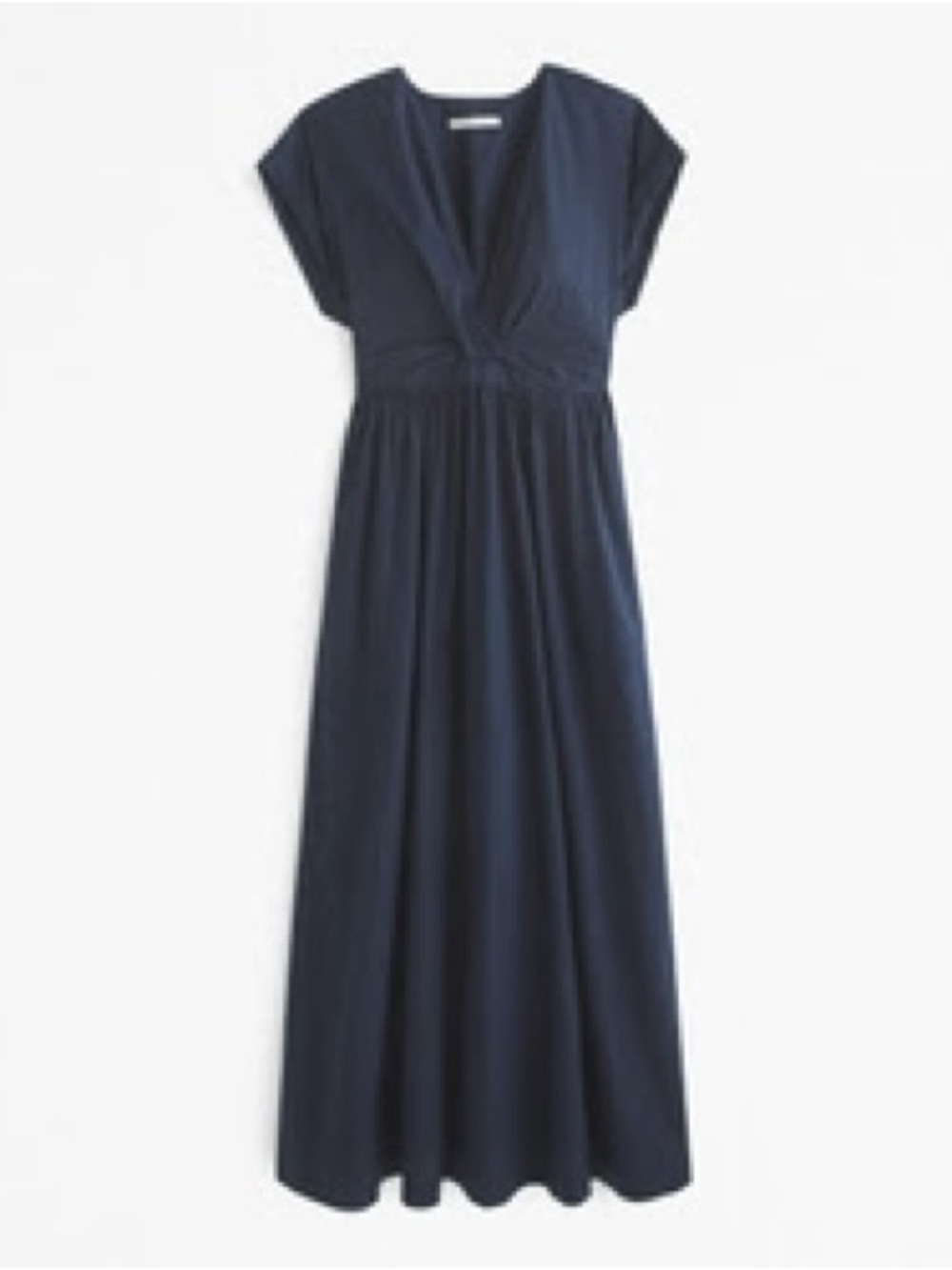 A&F Twist-Front Midi Dress